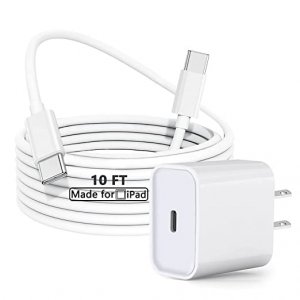 Amazon B09J4K6KMS Ipad Charger,20w Usb C Fast Charger For Ipad Air 5th