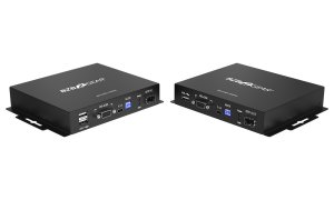 Bzb BG-UHD-18GFE 4k Hdmi Usb Kvm Extender Kit Over Fiber Whdr, 2-way I