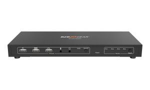 Bzb BG-UHD-KVM41A 4x1 Kvm Switch With Usb2.0 Ports For Peripherals And