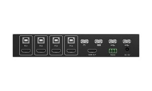 Bzb BG-MKVM41R 4x1 Full Hd Hdmiusb 2.0 Seamless Quad Kvm Multiviewer