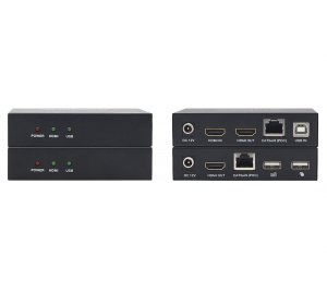 Bzb BG-HDKVM-50 1080p Hdmiusb 2.0 Kvm Extender Over Single Cat5e6 Up T