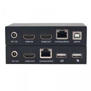 Bzb BG-HDKVM-50 1080p Hdmiusb 2.0 Kvm Extender Over Single Cat5e6 Up T