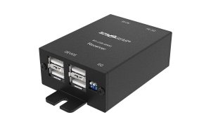 Bzb BG-USB-MR80 4-port Usb 2.0 Extender Over Single Cat.x Cable Up To 