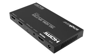 Bzb BG-DA-1X2AS 1x2 4k Hdmi Splitter With Down-scaler And Audio De-emb