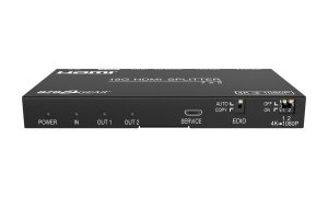 Bzb BG-DA-1X2AS 1x2 4k Hdmi Splitter With Down-scaler And Audio De-emb