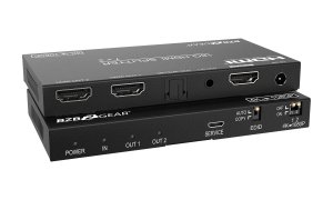 Bzb BG-DA-1X2AS 1x2 4k Hdmi Splitter With Down-scaler And Audio De-emb