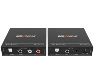 Bzb BG-AUD-TCS Stereotoslinkcoax Audio Extender (transmitterreceiver) 