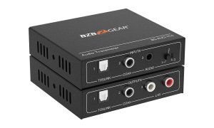 Bzb BG-AUD-TCS Stereotoslinkcoax Audio Extender (transmitterreceiver) 