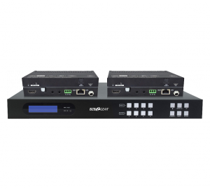 Bzb BG-M44S-H2A-KIT 4x4 Hdmi 2.0 18gbps 4k@60hz Matrix Switcher With 4