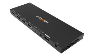 Bzb BG-DA-1X4AS 1x4 4k Hdmi Splitter With Down-scaler Wdigital And Ana