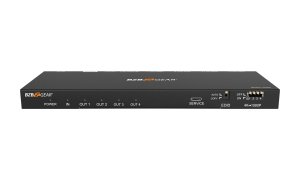 Bzb BG-DA-1X4AS 1x4 4k Hdmi Splitter With Down-scaler Wdigital And Ana