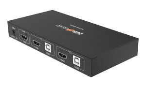 Bzb BG-UHD-KVM21A 2x1 Kvm Switcher With Usb2.0 Ports For Peripherals A