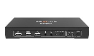 Bzb BG-UHD-KVM21A 2x1 Kvm Switcher With Usb2.0 Ports For Peripherals A