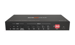 Bzb BG-PS21-4K 2-port 4k 60hz Kvm Switcher With Hdmi And Usb-c Inputs