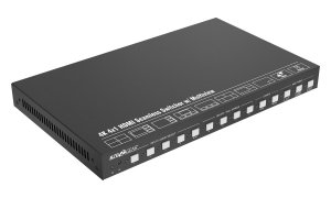 Bzb BG-UMV-HA41 4-port 4k Hdmi Switcher With Multiview And Audio Suppo