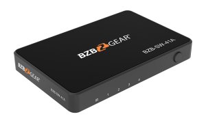 Bzb BZB-SW-41A 4-port 4k 18gbps 60hz Hdmi 2.0 Switcher With Ir Remote 