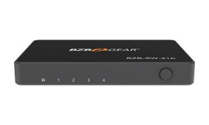 Bzb BZB-SW-41A 4-port 4k 18gbps 60hz Hdmi 2.0 Switcher With Ir Remote 