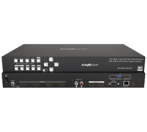 Bzb BG-UHD-QVP-4X2 4kuhd 4x2 Seamless Multiviewerpresentation Switcher