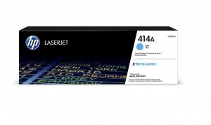 Original Hp W2021A Hp 414a Laserjet Toner Cartridge Cyan