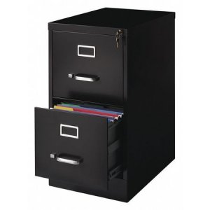 Hirsh 17890 Cabinet,22,2dr,ltr Ver,bk