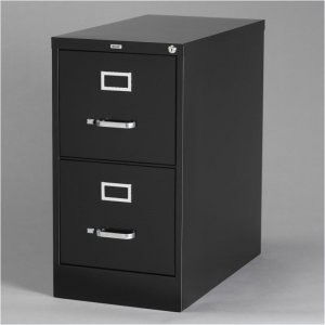 Hirsh 17890 Cabinet,22,2dr,ltr Ver,bk