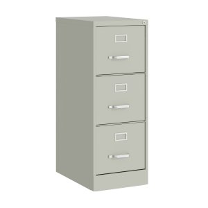 Hirsh 24857 Cabinet,22,3dr,ltr Ve,lgy