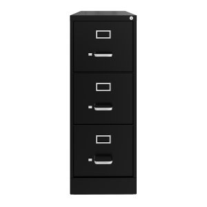 Hirsh 24856 Cabinet,22,3dr,ltr Ver,bk