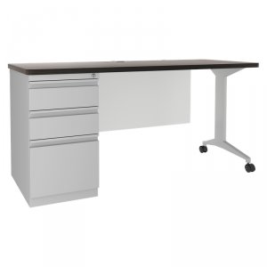 Hirsh 24227 Desk,22,3dr,ltr Vert,sv