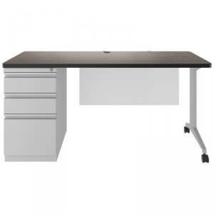 Hirsh 24227 Desk,22,3dr,ltr Vert,sv