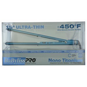 Babylisspro 278386 Babyliss Pro By  Nano Titanium 1 12 Ultra-thin Stra