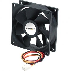 Startech '302419 92x25mm Ball Bearing Quiet Computer Case Fan W- Tx3 C