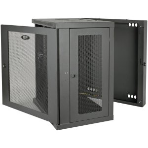 Tripp SRW15US 15u Wall Mount Rack Enclosure Server Cabinet Hinged Wall