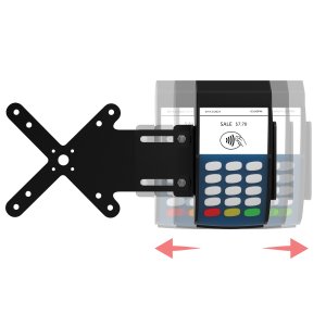 Cta ADD-CRHVESAB Adjustable Black Card Reader