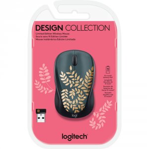 Logitech 910-006117 Wirelss Mouse Collectn Gold