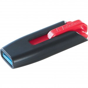 Verbatim 70899 64gb Store 'n' Go V3 Usb 3.0 Flash Drive - 2pk - Red, B