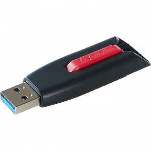 Verbatim 70899 64gb Store 'n' Go V3 Usb 3.0 Flash Drive - 2pk - Red, B