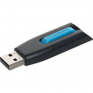 Verbatim 70899 64gb Store 'n' Go V3 Usb 3.0 Flash Drive - 2pk - Red, B