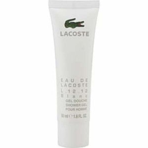 Lacoste 268249 Eau De  L.12.12 Blanc By  Pure Shower Gel 1.6 Oz For Me