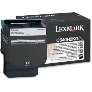 Original Lexmark LEXC540H2KG High Yield Black Toner Cartridge (2500 Yi