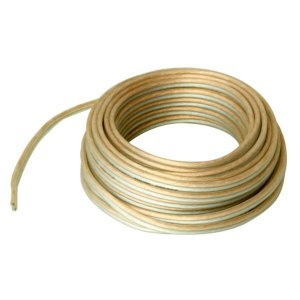 Nippon CABLE18100 Audiopipe Clear Speaker Wire 18 Gauge 100 Foot