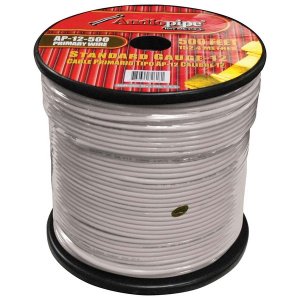 Nippon AP12500WH Audiopipe 12 Gauge 500ft Primary Wire White