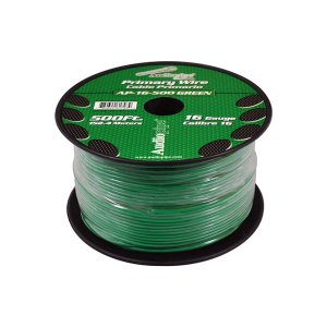 Nippon AP16500GR Audiopipe 16 Gauge 500ft Primary Wire Green