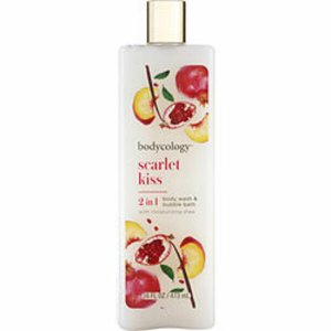 Bodycology 376494 Scarlet Kiss By  Body Wash 16 Oz For Women