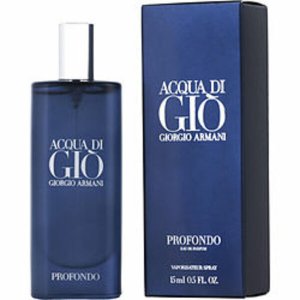 Giorgio 406816 Acqua Di Gio Profondo By  Eau De Parfum Spray 0.5 Oz Fo