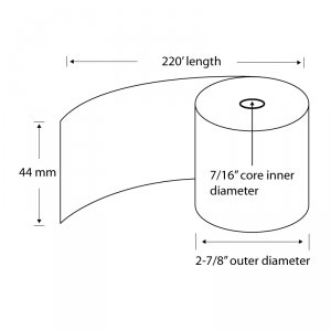 Tst TNT3178 Tst Paper 1.75 X 220'