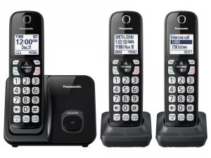 Panasonic 1DM507 Kx-tgd513b Dect 6.0 1.93 Ghz Cordless Phone - Black -