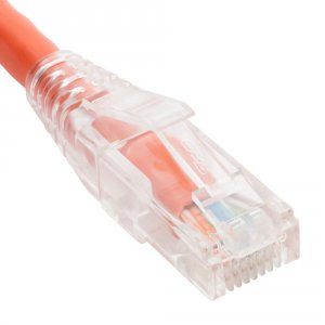 Cablesys ICC-ICPCST01OR Patch Cord Cat6 Clear Boot 1' Orange