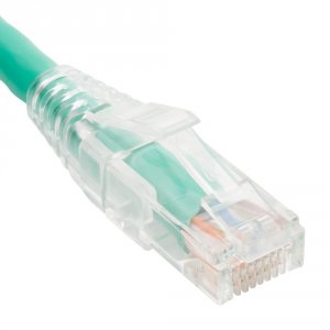 Cablesys ICC-ICPCSP03GN Patch Cord Cat5e Clear Boot 3' Green