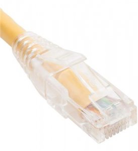 Cablesys ICC-ICPCSP10YL Patch Cord Cat5e Clear Boot 10' Yellow