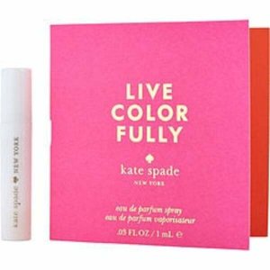 Kate 293731 Live Colorfully By  Eau De Parfum Spray Vial On Card For W